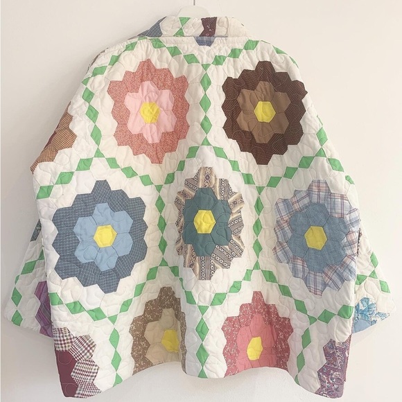 Hera Vintage quilted patchwork jacket - Picture 2 of 5